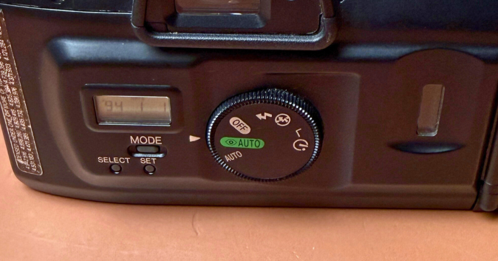 canon sure shot 80 tele battery & film camera review