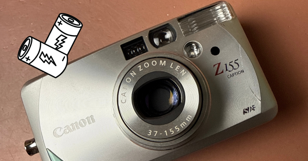 canon sure shot z155 battery